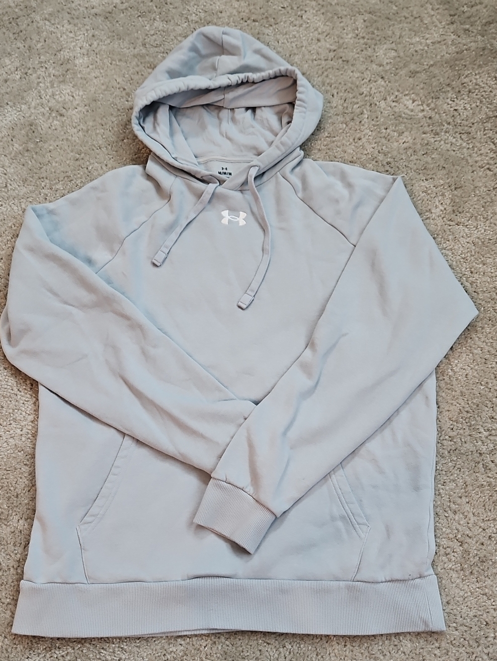 Under Armour Men’s Light Blue Pullover Hoodie